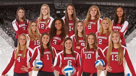 wisconsin volleyball team private photos|Private photos of UW volleyball players shared